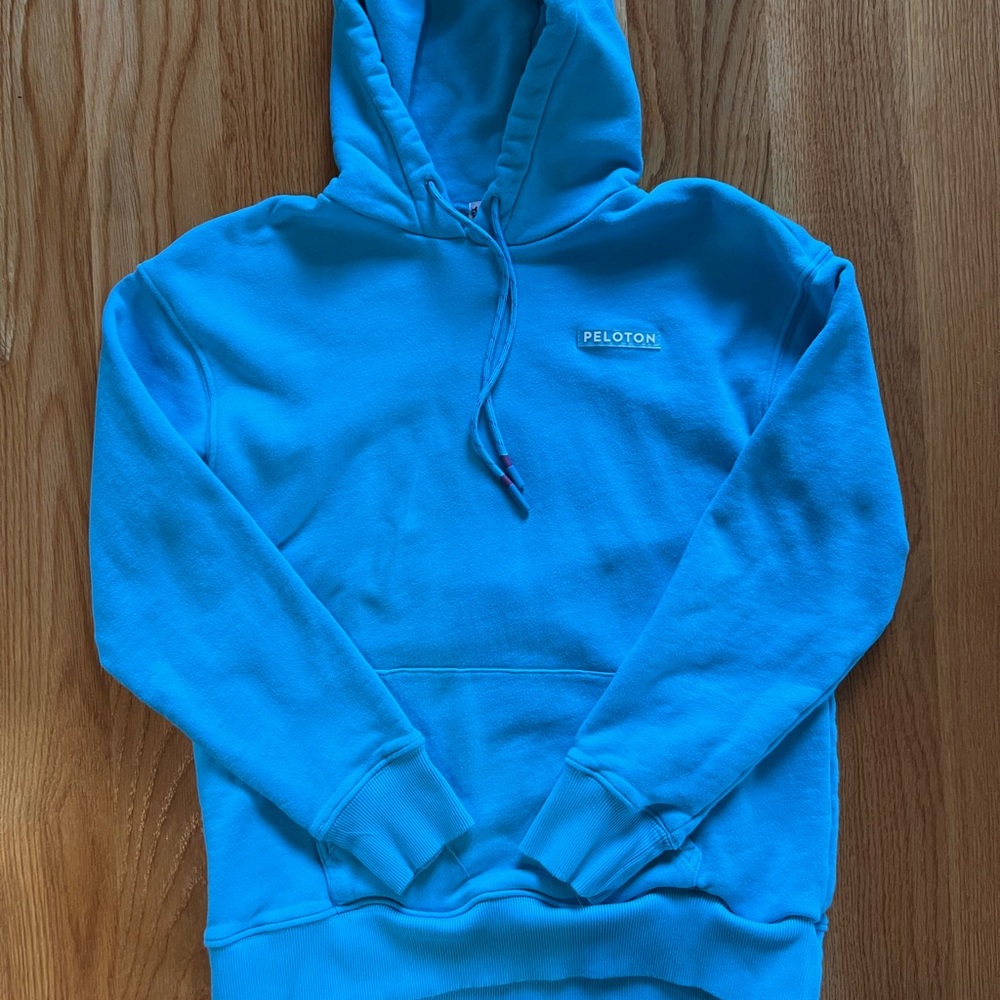 Peloton womens M make your mark hooded sweatshirt. Worn once.